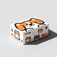 Boîtes d'emballage cadeaux pliables en papier kraft ondulé SP Aircraft, cartons de livraison de nourriture pour l'emballage de vêtements, carton d'expédition