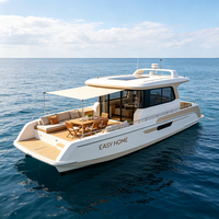 Maison flottante moderne, bungalow aquatique modulaire, maison flottante préfabriquée pour site touristique