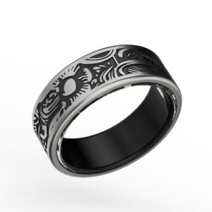 Bague intelligente portable avec suivi d'activité physique, surveillance des données et moniteur de santé, autonomie de la <span class=keywords><strong>batterie</strong></span> longue durée W9, compatible avec <span class=keywords><strong>iPhone</strong></span> iOS - Product Image 5