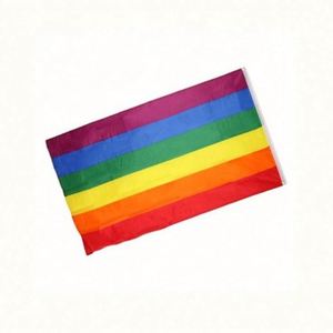 Bandera del Orgullo Gay Arcoíris 3x5 al por Mayor, 100% Poliéster para Agencias de Seguros, Automotrices, Educativas y de Viajes - Product Image 4