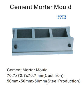 Moule à mortier en ciment, béton, à trois canaux, en forme de Cube, en fer, outil de Test interne, 1 pièce - Product Image 3
