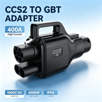 Adaptateur de charge rapide CCS2 vers GBT pour station de recharge 400A, adaptateur CCS2 vers GBT, chargeur de véhicule électrique, adaptateur CCS2