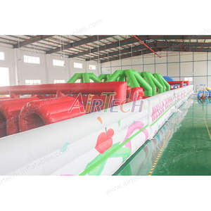 Coloré <span class=keywords><strong>Ninja</strong></span> Obstacle Course Géant Bonjour Chat Gonflable pour Enfants et Adultes Directement De L'usine De Chine - Product Image 2