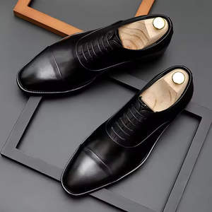 Mocassins en cuir véritable pour hommes de style britannique de luxe - Imperméables, respirants - Chaussures en gros pour les affaires, formelles - Product Image 1