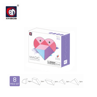 Magnet 3D Tangram montesori mainan puzzle magnetik, pembelajaran edukasi mainan pengajaran untuk anak-anak