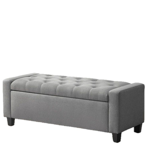 Reposapiés Convertible Ajustable de Lujo, Cómodo y de Alta Calidad, con Estructura Acolchada y Almacenamiento - Product Image 1