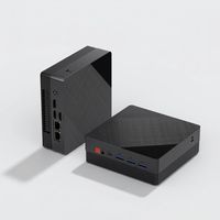 Mini PC Ryzen R5-4500U, 2*DDR4-3200Mhz, 512GB PCIE 3.0 M.2 2280 SSD, DP 1.4 4K 60Hz, 2*RJ45 2.5G Gigabit, 3*USB 3.0, Wi-Fi5, Wi-Fi6