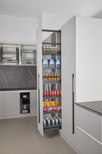 Kitchen <strong>Cabinet</strong> <strong>Pantry</strong> Unit MDF Basket in <strong>Pantry</strong> <strong>Cabinet</strong> Tall Unit Pull Out Organizer Glass Soft Close - Product Image 4