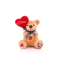 Peluche Ours Ballon, Jouet Confortable, Poupée Animale, Ornement, Cadeau d'Anniversaire pour Enfants