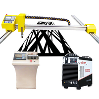 Machine de découpe plasma CNC simple automatique découpeuse à portique léger coupe efficace 5x10 pieds