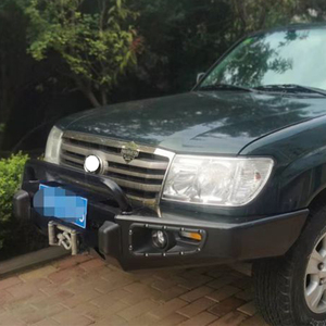 <span class=keywords><strong>Accessori</strong></span> <span class=keywords><strong>Auto</strong></span> di Lusso, Paraurti Anteriore in Acciaio <span class=keywords><strong>Fuoristrada</strong></span> per Land Cruiser LC80 FJ80 1989-1998, Nuovo Bull Bar Anteriore in Ferro - Product Image 3