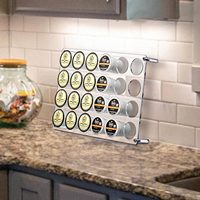 Porte-capsules de café en acrylique personnalisé de grande capacité Tiroir de rangement en plastique de style moderne qui s'adapte au comptoir