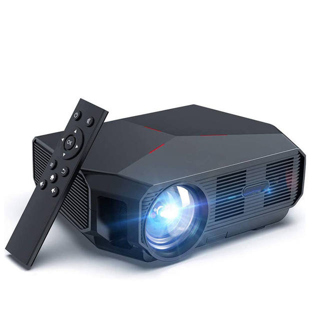 Latest Projector A4300Air Supports 1080P Full HD LCD LED Home Mini Projector Mobile Phone Computer Wifi Wireless Same Screen