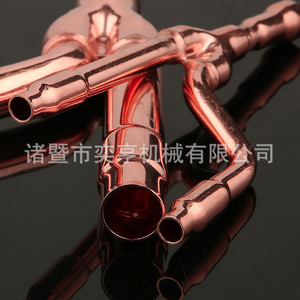 Yh Branch Pipe Copper Pipe Fittings 18T 22T 33T 72T 73T 75T Round Brass Anti Corrosion <b>Refrigeration</b> Accessories - Product Image 1