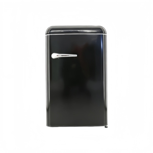 Mini Refrigerador Compacto de Una Puerta, Portátil, con Enfriamiento por Aire, de Acero Inoxidable, para Uso en Hoteles y Hogares - Product Image 1