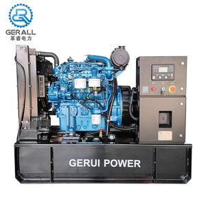 Baudouin 30kw Generador diésel de Marco abierto <span class=keywords><strong>Leroy</strong></span> Somer 400V Base Tanque de combustible 60Hz AC Generador de energía 30kva 240V Voltaje nominal ATS - Product Image 1