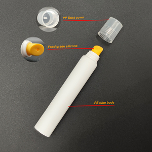定制塑料空唇彩管带螺旋盖腮红管容器，可定制颜色并提供OEM服务 - Product Image 5