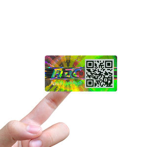Adesivo personalizado de qr com código, adesivo holográfico anti-falsificação de impressão - Product Image 2