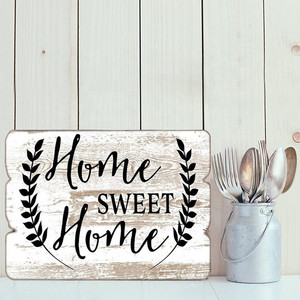 Insegna decorativa appesa decorazione per la casa segno di targa in <span class=keywords><strong>legno</strong></span> da parete - Product Image 3
