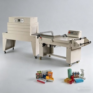 Scelleuse semi-automatique en L et tunnel de rétraction thermique combinés <span class=keywords><strong>pour</strong></span> l'emballage de films POF/PE - Product Image 2