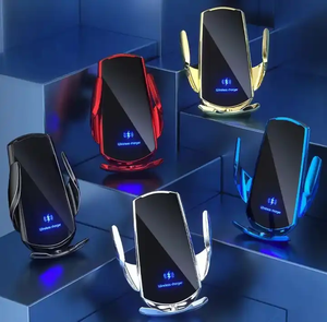 Support de serrage automatique intelligent 15W pour téléphones mobiles <span class=keywords><strong>Chargeur</strong></span> sans fil de voiture pour Samsung BYD 5W 10W Options de sortie - Product Image 2