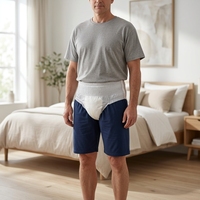 Einweg-Erwachsenenwindelhosen Unisex Baumwolle Starke Inkontinenz Pull-on Unterwäsche 3D-Auslaufschutz Trockene Oberfläche Hohe Saugfähigkeit M-XL