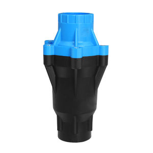 Valvola di Sfiato Aria e Vuoto in HDPE per Irrigazione Agricola, Bassa Portata, Misure 1\" e 2\", Colore Arancione - Product Image 1
