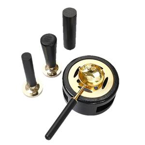 Kit d'outils pour sceau de cire avec tampon en cuivre et cuillère, fournitures artisanales classiques pour la cérémonie du sceau de cire - Product Image 5