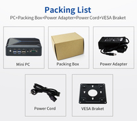 Mini PC sans ventilateur Intel Celeron J6412 Quad Core Double LAN 2x Affichage double 4K 8 ports USB SSD M.2 WiFi 4G Passerelle IoT Edge Computing