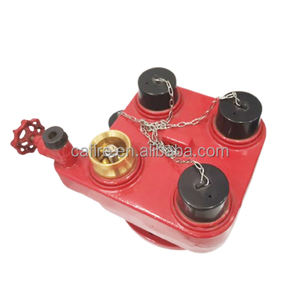 Entrada de Agua para Extinción de Incendios de 2 Vías, Distribuidor de Agua contra Incendios de 4 Vías - Product Image 2