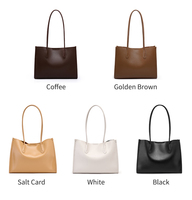 Sac fourre-tout classique en cuir véritable pour femme, grand format, multifonctionnel, imperméable et durable, style luxe discret, vente en gros