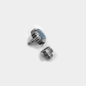 Couronne de montre en acier inoxydable de 7 mm, compatible avec les montres <span class=keywords><strong>116400</strong></span> et 226570. Accessoires de boîtier de montre, pièces de rechange - Product Image 2