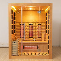 Nouveauté Capsule de luxe mini infrarouge-oxygène-ozone-sauna-spa Offre Spéciale design moderne pour chambre à coucher Matériau en bois massif