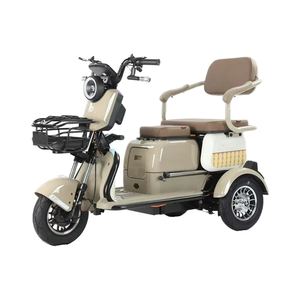 <span class=keywords><strong>Triciclo</strong></span> Eléctrico para Personas Mayores con Asiento Espacioso, Canasta Delantera y Diseño de Tres Ruedas Estable para Viajes Seguros y Cómodos - Product Image 1