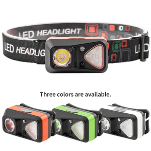 Cảm biến chuyển động đèn pha ngoài trời đầu đèn 500 lumens xte Led 6 chế độ ánh sáng màu đỏ có thể sạc lại khẩn cấp ánh sáng cắm trại đèn pha - Product Image 6