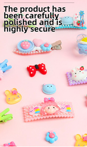 Kit d'activités créatives Kawaii DIY pour jeunes stylistes : fabrication de pinces à cheveux faites main, ensemble d'accessoires, jouets éducatifs pour enfants et adultes - Product Image 6