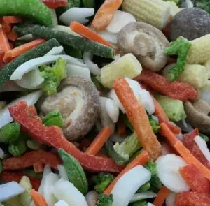 Chinese IQF Frozen Mixed Vegetables Fresh Frozen Vegetables