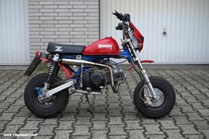 Réservoir d'huile Monkey <span class=keywords><strong>DAX</strong></span> noir avec interrupteur à clé, échantillon de bouchon de <span class=keywords><strong>carburant</strong></span> en stock - Product Image 6