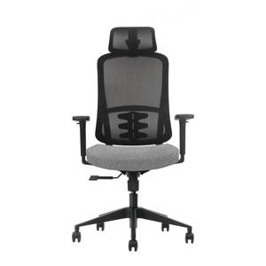 Silla de Oficina Ejecutiva Giratoria de Malla Contemporánea, Económica y Cómoda, con Diseño Ergonómico, Reposabrazos Ajustables, 4 Niveles de Elevación a Gas y Reclinable - Product Image 4