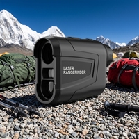 Télémètre laser de golf extérieur avec compensation de pente, télescope 6x, portée 1000m, mesure distance/angle/hauteur/vitesse LA6/LA8/LA10