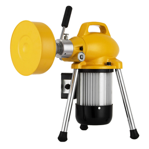 Popular en Europa, 500W, máquina limpiadora de barrena de drenaje de serpiente de alcantarillado para eliminar crema y residuos en las paredes de las tuberías - Product Image 4