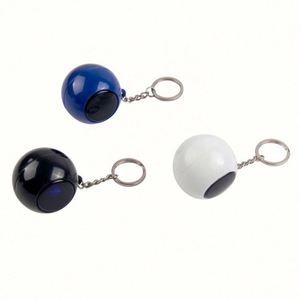 Custom <b>Personalized</b> Magic 8 Ball Toy Mini Prophecy Fortune Telling <b>Keychain</b> Made of Durable ABS Material - Product Image 6