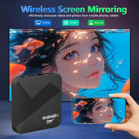 Boîtier TV Android 14 Q96 V09 4K 8K Ultra HD HDR10+ Lecteur multimédia intelligent avec WiFi double bande et fonction Screen Cast