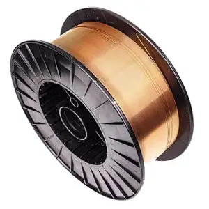 Fio consumível para solda MIG, fio de cobre de proteção a gás para solda, peças acessórias de 0,8 mm E70S-6