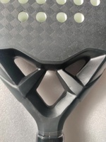 Raquette de padel en fibre de carbone 24k, forme diamant, norme ROHS, choix expert, noyau EVA souple à 15 degrés, hautement durable