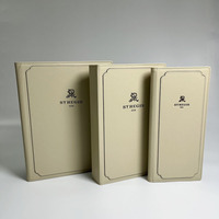 Personnalisé de haute qualité en cuir PU A4 Menu couverture Bill dossier pour hôtels Restaurants caissier Table décoration accessoire boissons