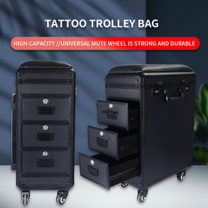 <span class=keywords><strong>Tatouage</strong></span> Haute Capacité Tiroir Boîte Double Usage capable <span class=keywords><strong>Bras</strong></span> Support Portable Valise <span class=keywords><strong>Tatouage</strong></span> Chariot Sac Artiste Outils De Stockage Cas - Product Image 3