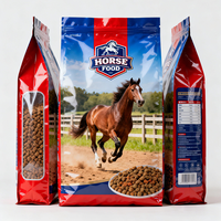 Impression personnalisée, impression numérique, échantillon gratuit, sacs pour aliments pour chats et chiens, résistants à l'humidité, qualité alimentaire, sacs pour aliments pour chevaux