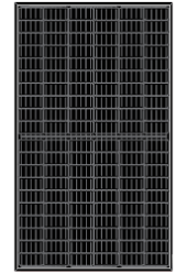 แผงโซลาร์เซลล์ LO NG I Solar LR6-60-HPB-300M PERC แบบฮาล์ฟเซลล์ N-Type สีดำทั้งหมด ขนาด 125 มม. x 125 มม. รุ่น 68389 ประสิทธิภาพ 96% - Product Image 3