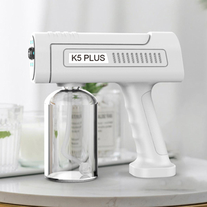 Pulvérisateur à vapeur hydratant pour la coiffure Après-rasage Rechargeable Pistolet à pulvérisation nano à lumière bleue Pulvérisateur nano portable pour la coiffure à domicile - Product Image 2